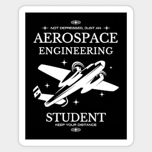 Aerospace Engineering - Black Version - Engineers Magnet